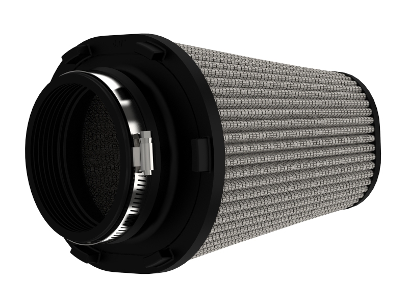 aFe Magnum FLOW Pro DRY S Air Filter 4in F (7-3/4x6-1/2)in B (5-3/4x3-3/4)in T x 7in H - Image 2