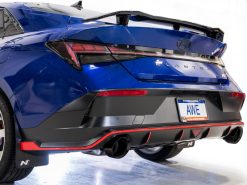 AWE Tuning 22-26 Hyundai Elantra N SwitchPath Cat-Back Exhaust - Diamond Black Tips - Image 6