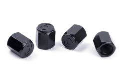 Dinan Valve Stem Caps - Black (Set of 4)