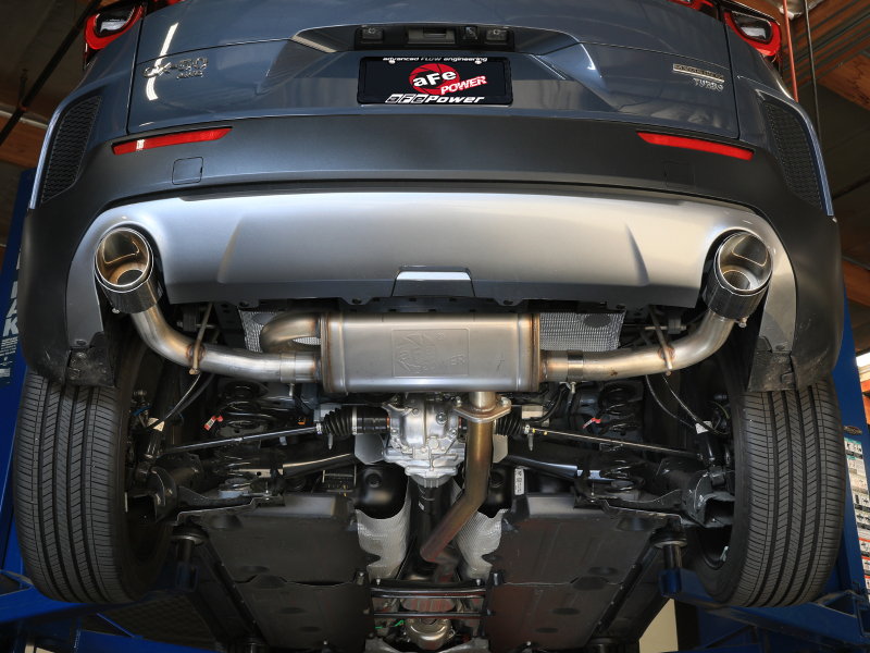 aFe 2023+ Mazda CX-50 Takeda 2.5in 304 SS Axle-Back Exhaust System w/ Carbon Fiber Tips - Image 7
