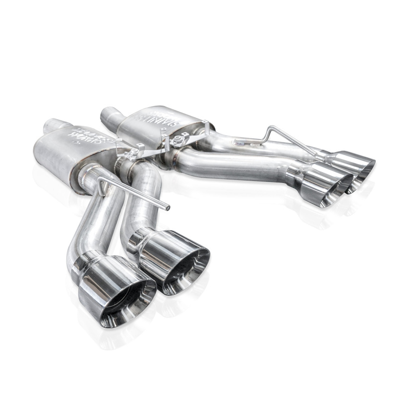 Stainless Works 22-25 Cadillac CT5-V Blackwing Axle Back Exhaust - Polished Tips - Image 3