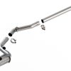 Borla 2022+ Subaru BRZ / 2022+ Toyota GR86 ATAK Cat Back Exhaust - 4.5in Stainless Tips