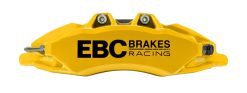EBC Racing 08-21 Nissan 370Z Yellow Apollo-6 Calipers 355mm Rotors Front Big Brake Kit - Image 3