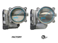 Alternative view of aFe POWER Throttle Body Ford Mustang GT 15-17 V8-5.0L