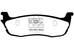 Alternative view of EBC 97-99 Ford Expedition 4.6 2WD Yellowstuff Rear Brake Pads