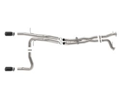 aFe 22-26 Ford Bronco V6 3.0L (tt) Vulcan Series 3in 304SS Cat-Back Exhaust System w/ Black Tips - Image 3