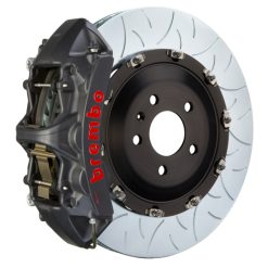 Brembo 25+ BMW X3 30/X3 M50 xDrive Fr GT-S BBK 6 Pist Cast 405x34 2pc Rotor Slotted Type3- Blk HA