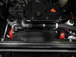 aFe BladeRunner 3in & 3-1/2in AL Hot and Cold Charge Pipe Kit Red RAM Diesel Trucks 25-26 L6-6.7L - Image 7