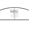 EBC 13-14 Chrysler 200 3.6 Redstuff Front Brake Pads