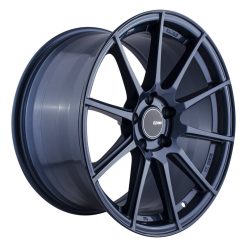 Enkei TS10 18x9.5 35mm Offset 5x114.3 Bolt Pattern 72.6mm Bore Dia Blue Silver Wheel - Image 2