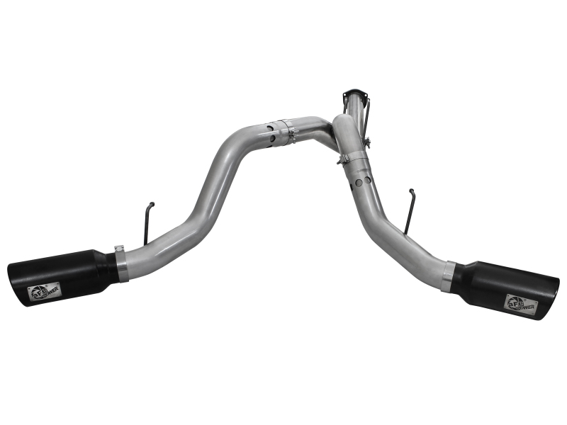aFe Large Bore-HD DPF-Back Exhaust System Ford Diesel Trucks 11-14 V8-6.7L (td) - Image 2