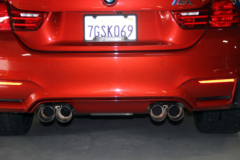 Dinan 15-20 BMW M3/M4 (F80/F82/F83) Free Flow Axleback Exhaust System - Polished Tips - Image 6