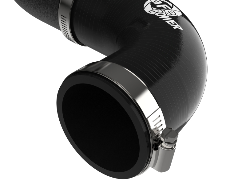 aFe 19-26 Genesis G70 V6 3.3L (tt) BladeRunner Aluminum Hot Charge Pipe - Black - Image 6