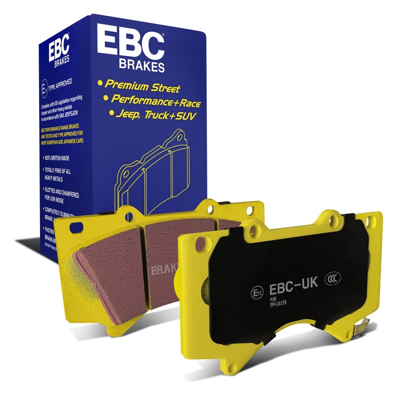 EBC 08+ Lexus LX570 5.7 Yellowstuff Front Brake Pads - Image 3