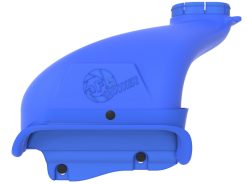 aFe Rapid Induction Dynamic Air Scoop 2021+ Ford F-150V6/V8 - Blue - Image 5