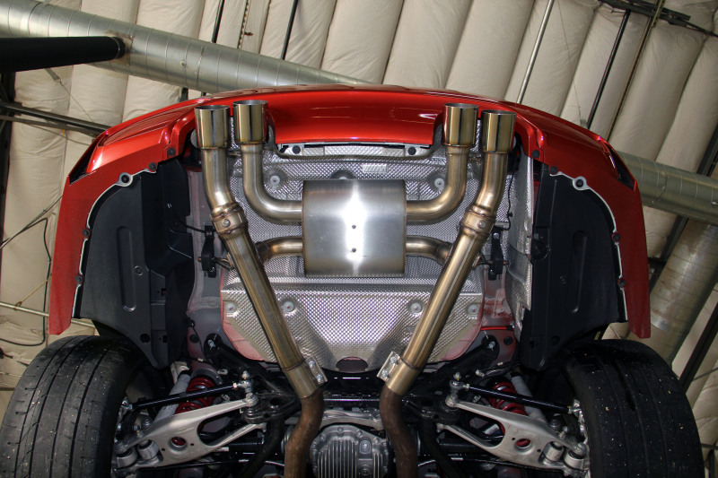 Dinan 15-20 BMW M3/M4 (F80/F82/F83) Free Flow Axleback Exhaust System - Polished Tips - Image 4