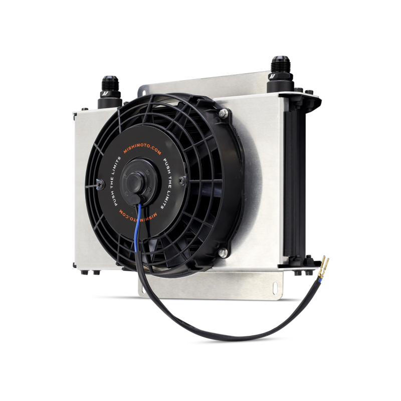 Mishimoto Universal Oil Cooler Kit 25-Row Cooler and 1x 8in Fan - Image 4