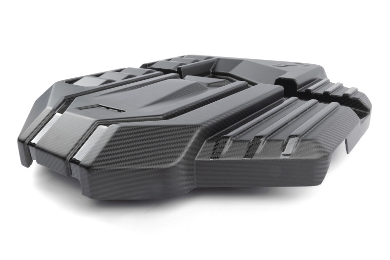 Dinan 21-27 BMW M2/M3/M4 (G80/G82/G87) Matte Carbon Fiber Engine Cover w/Gloss Accents - Image 11