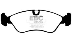 Alternative view of EBC 99-02 Daewoo Lanos 1.6 Chassis -447433 Yellowstuff Front Brake Pads