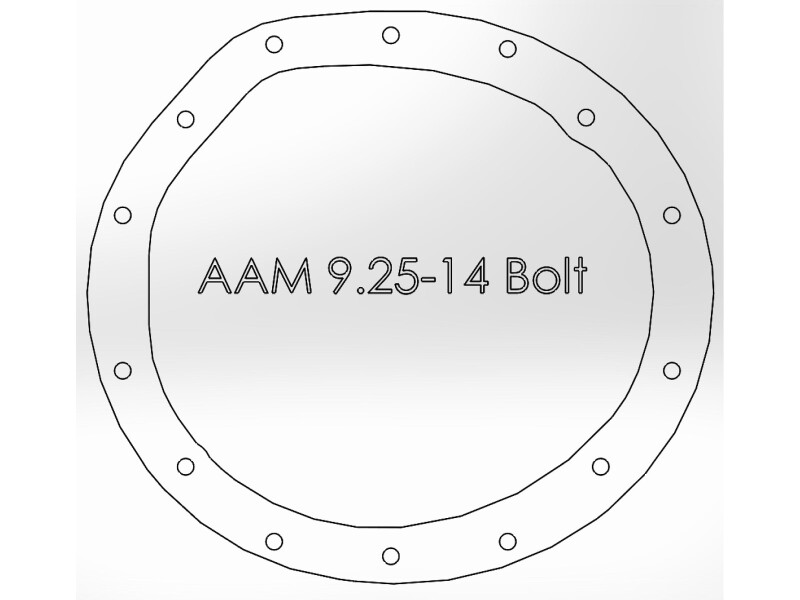 aFe Power Front/Rear Diff Cover Kit w/ Oil 03-13 Dodge L6 Trucks (AAM 9.25-14 & AAM 11.5-14) - Image 6