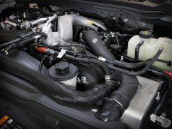 aFe 23-24 Ford F250/F350 Super Duty V8-6.7L BladeRunner 3 In. Aluminum Cold Charge Pipe- BLK - Image 7