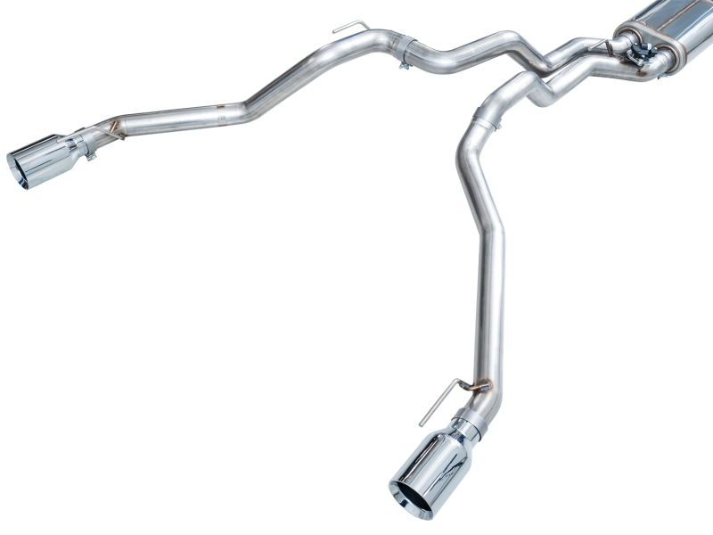 AWE 2024+ Ford Ranger Raptor 3.0L Switchpath Cat-Back Exhaust - Chrome Silver Tips - Image 16