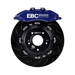 EBC Racing 07-13 BMW M3 (E90/E92/E82) Blue Apollo-6 Calipers 380mm Rotors Front Big Brake Kit - Image 2