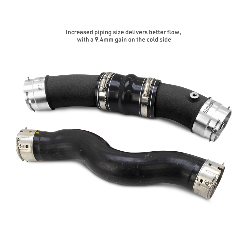Mishimoto 2024+ Toyota Tacoma Intercooler Pipe Kit - Black - Image 4