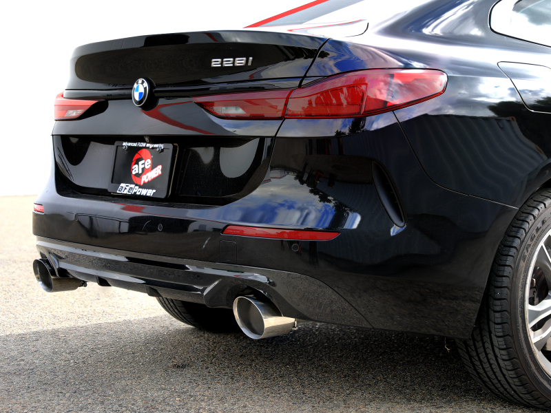 aFe MACHForce XP Exhausts Axle-Back 21-24 BMW 228i 2.0T (SS w/ Polished Tips) - Image 4