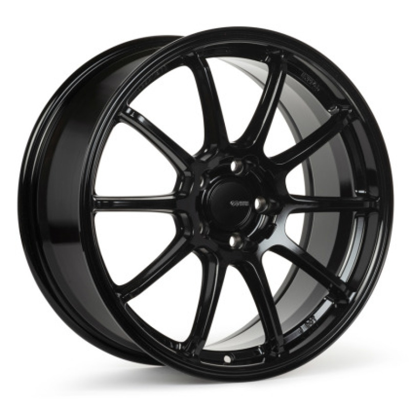 Enkei TRIUMPH 18x8 5x114.3 40mm Offset 72.6mm Bore Gloss Black Wheel