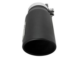 aFe MACH Force-Xp Universal Exhaust Tip 4 IN Inlet x 5 IN Outlet x 12 IN L- Black Tip - Image 4