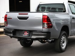 aFe 15-26 Toyota Hilux L4-2.4/2.8L (td) Vulcan Series 3in SS Rear-Side Exit Exhaust w/ Black Tip - Image 3