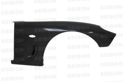 Seibon 93-96 Mazda RX-7 10mm Wider Carbon Fiber Fenders - Image 4