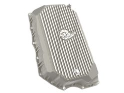 aFe GM Diesel Trucks 20-25 V8-6.6L L5P POWER Street Series Transmission Pan Raw w/ Machined Fins - Image 3