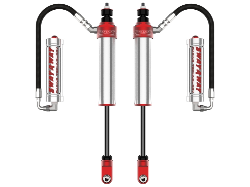 aFe Sway-A-Way 2.5 Front Shock Kit w/Remote Reservoirs for 2-3.5 IN Lifts Ford F-250/F-350 17-24 4WD