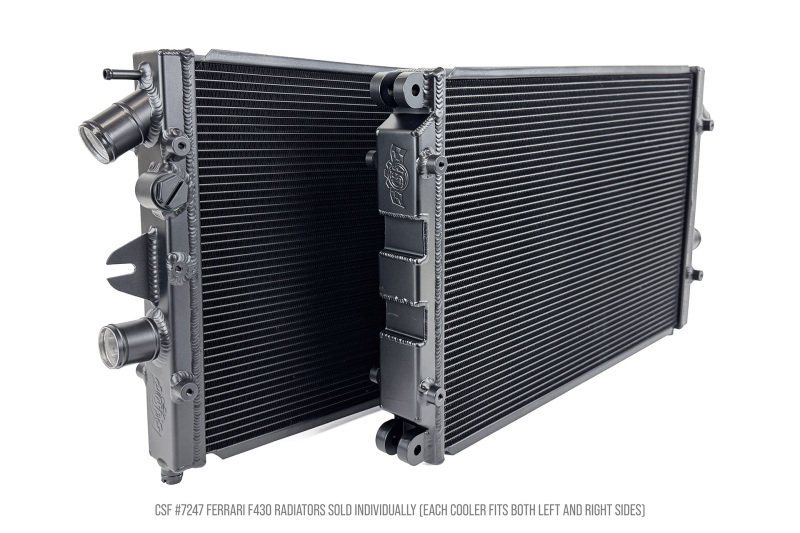 CSF 05-09 Ferrari F430 High Performance All Aluminum Radiator - Left/Right - Image 2