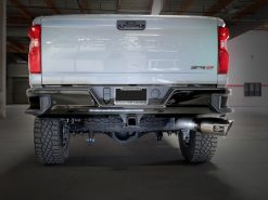aFe Large Bore-HD 5in 409SS DPF-Back Exhaust System w/Pol Tip 24-25 GM Diesel Trucks V8-6.6L(td) L5P - Image 4
