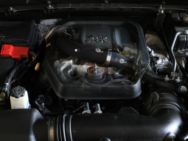 aFe 2024+ Jeep Wrangler JL L4-2.0L (t) BladeRunner 2-1/2in Aluminum Hot Charge Pipe - Black - Image 7
