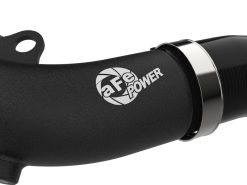 aFe 2024+ Jeep Wrangler JL L4-2.0L (t) BladeRunner 2-1/2in Aluminum Hot Charge Pipe - Black - Image 3