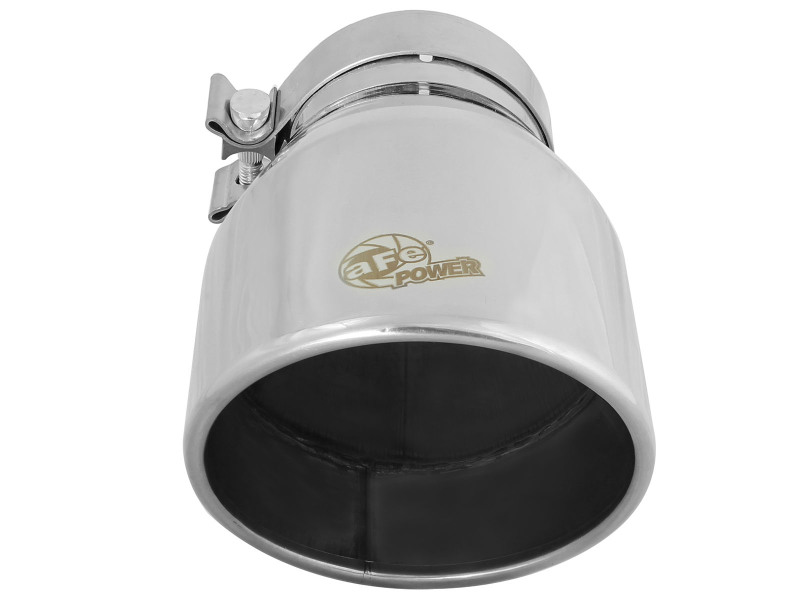 aFe MACH Force-Xp Universal Exhaust Tip 4 IN Inlet x 6 IN Outlet x 9 IN L - Image 3