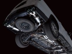 AWE Tuning 2021+ Cadillac Escalade 6.2L ESV 0FG Dual Exit Exhaust System w/ 5in Diamond Blk Tips - Image 4