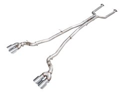 AWE Tuning BMW G90/G99 M5 Track Edition Cat-Back Exhaust - Chrome Silver Tips