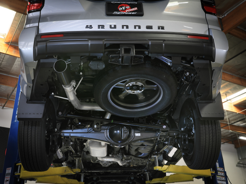 aFe 2025 Toyota 4-Runner 2.5in to 3in SS-304 Cat-Back Exhaust w/ Black Tip - Image 6