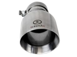 aFe Takeda Universal Exhaust Tip 3 IN Inlet x 5 IN Outlet x 9 IN L- Polished - Image 3