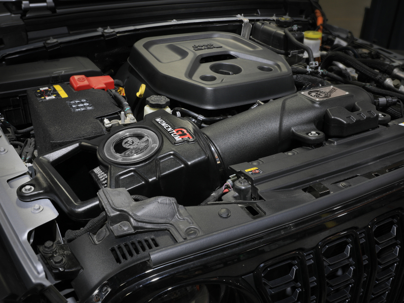 aFe Momentum Sealed Intake w/ Pro DRY S Jeep Wrangler 4xe (JL) 24-25 L4-2.0L (t) Hybrid - Image 7