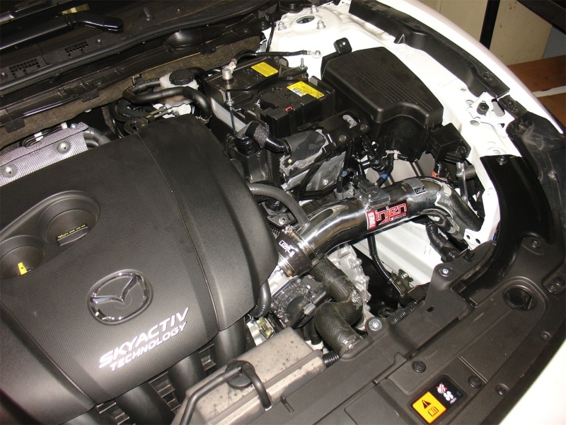 Injen 14-15 Mazda 6 2.5L 4cyl Polished Cold Air Intake w/ MR Tech & Air Fusion - Image 5