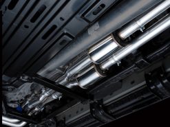 AWE Tuning 2025+ RAM 1500 3.0TT Rebel 0FG Cat-Back Exhaust w/ Chrome Silver Tips - Image 3
