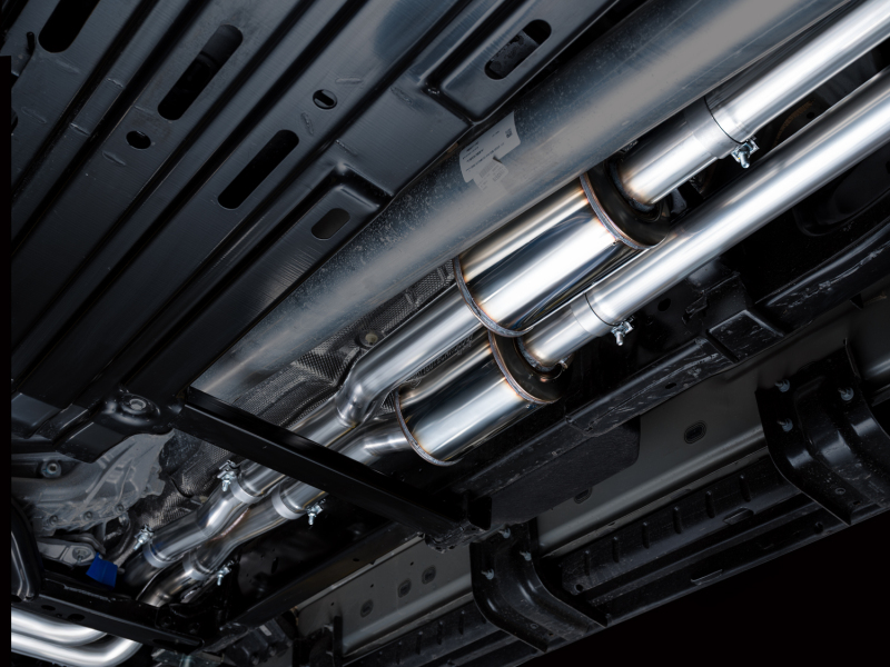 AWE Tuning 2025+ RAM 1500 3.0TT Rebel 0FG Cat-Back Exhaust w/ Chrome Silver Tips - Image 3