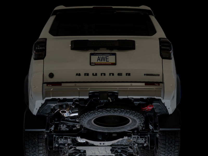 AWE Tuning 2024+ Toyota Land Cruiser / 2025+ Toyota 4Runner 0FG Cat-Back Exhaust w/ BashGuard - Image 2