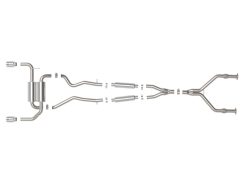Alternative view of aFe Takeda Cat-Back Exhaust System Infiniti Q50 14-15 V6-3.7L- Polished Tip